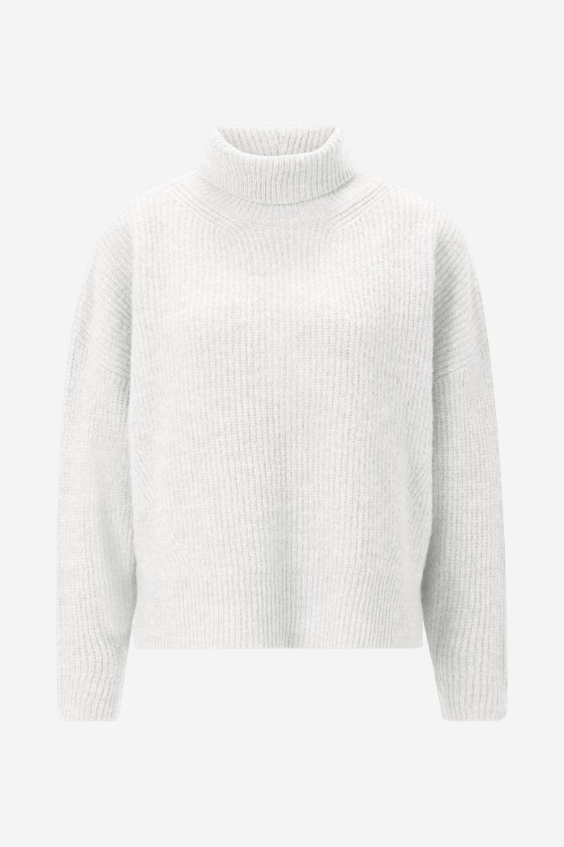 Oversize-Strickpullover mit Rollkragen-Rich & Royal