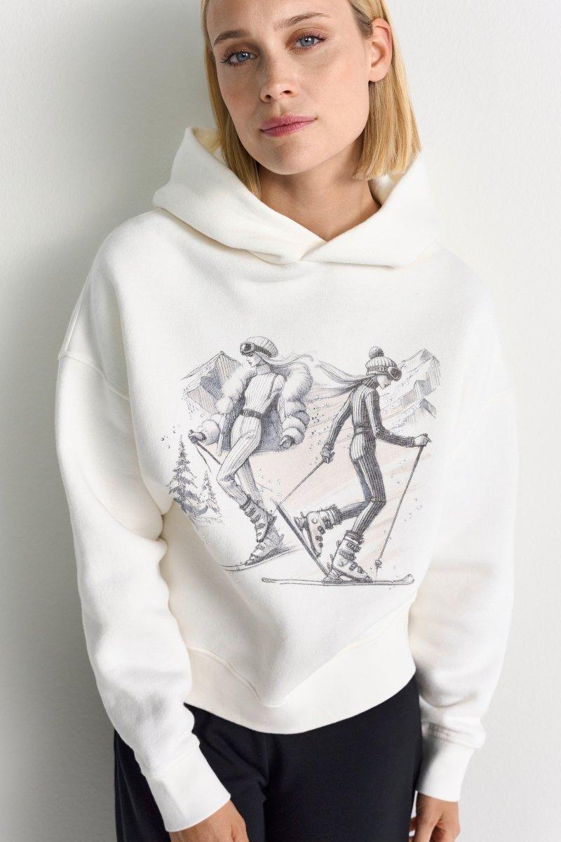 Hoodie mit Print-Rich & Royal