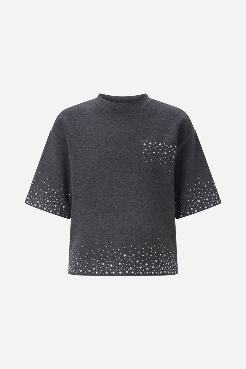 Shirt with strass appliaction - Look-Rich & Royal