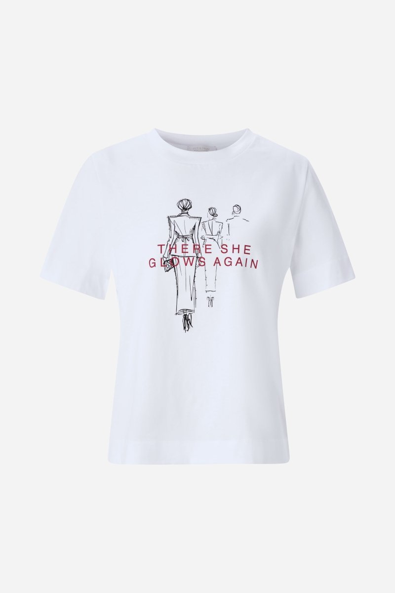 T-Shirt mit Print-Rich & Royal