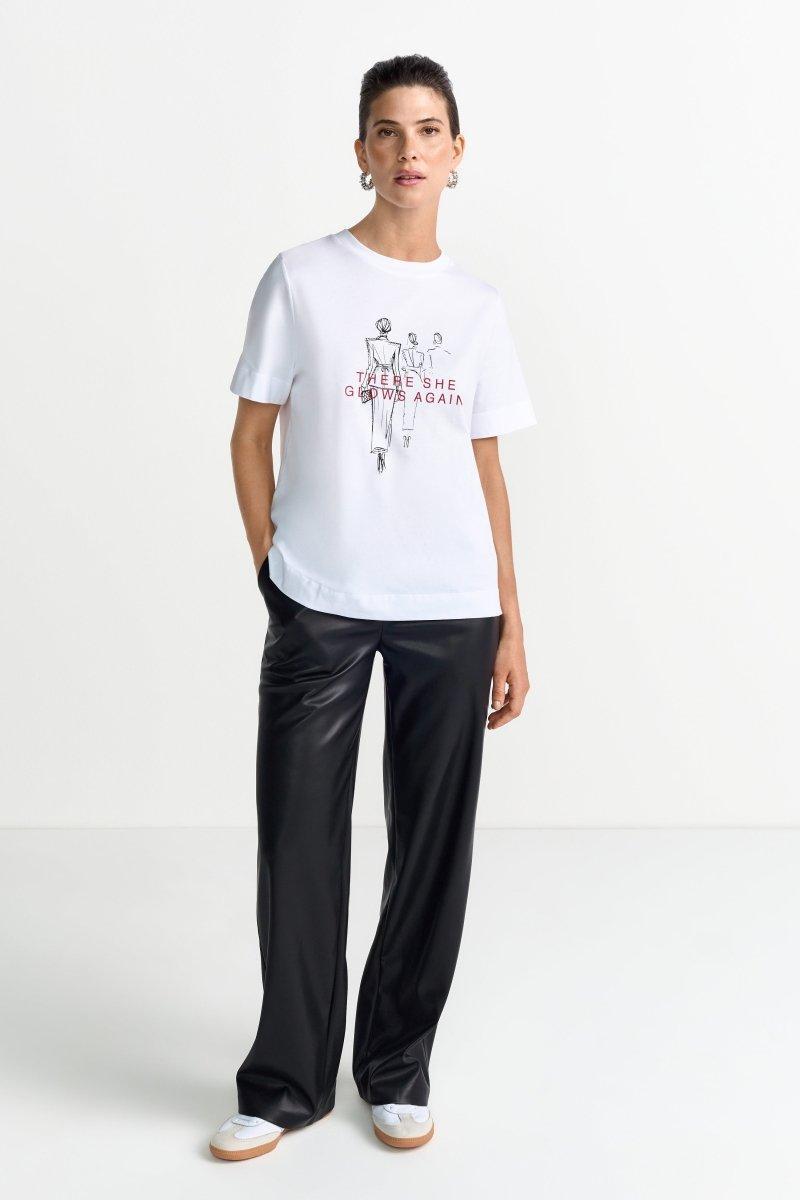 T-Shirt mit Print-Rich & Royal