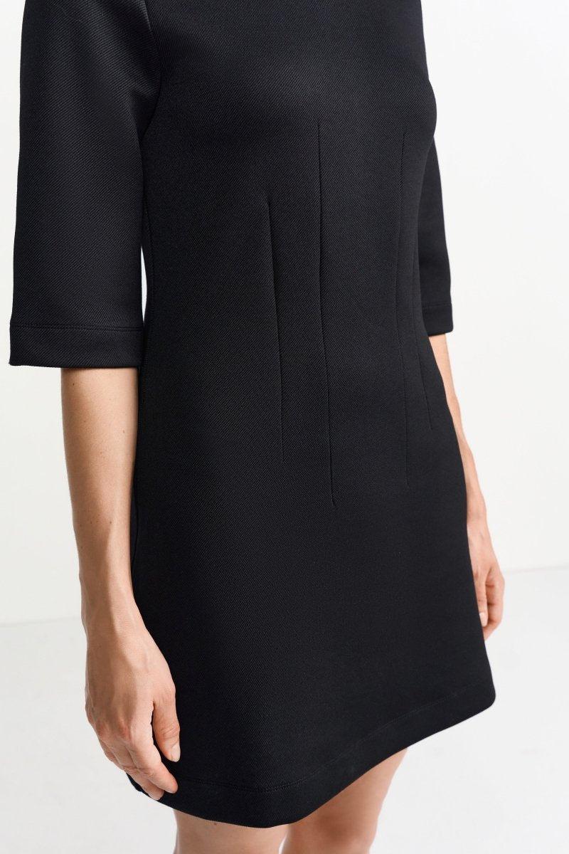 Schwarzes Minikleid-Rich & Royal