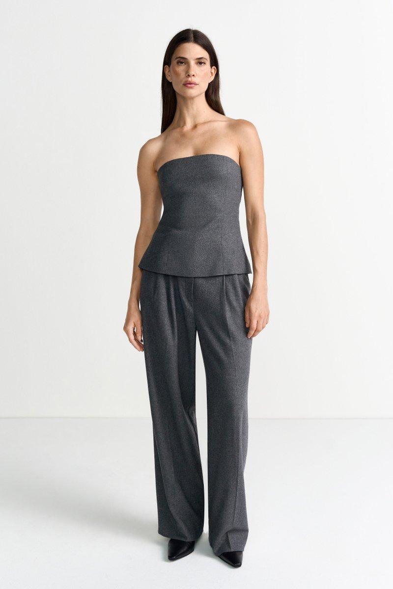 Grey Flanel Set - Look-Rich & Royal