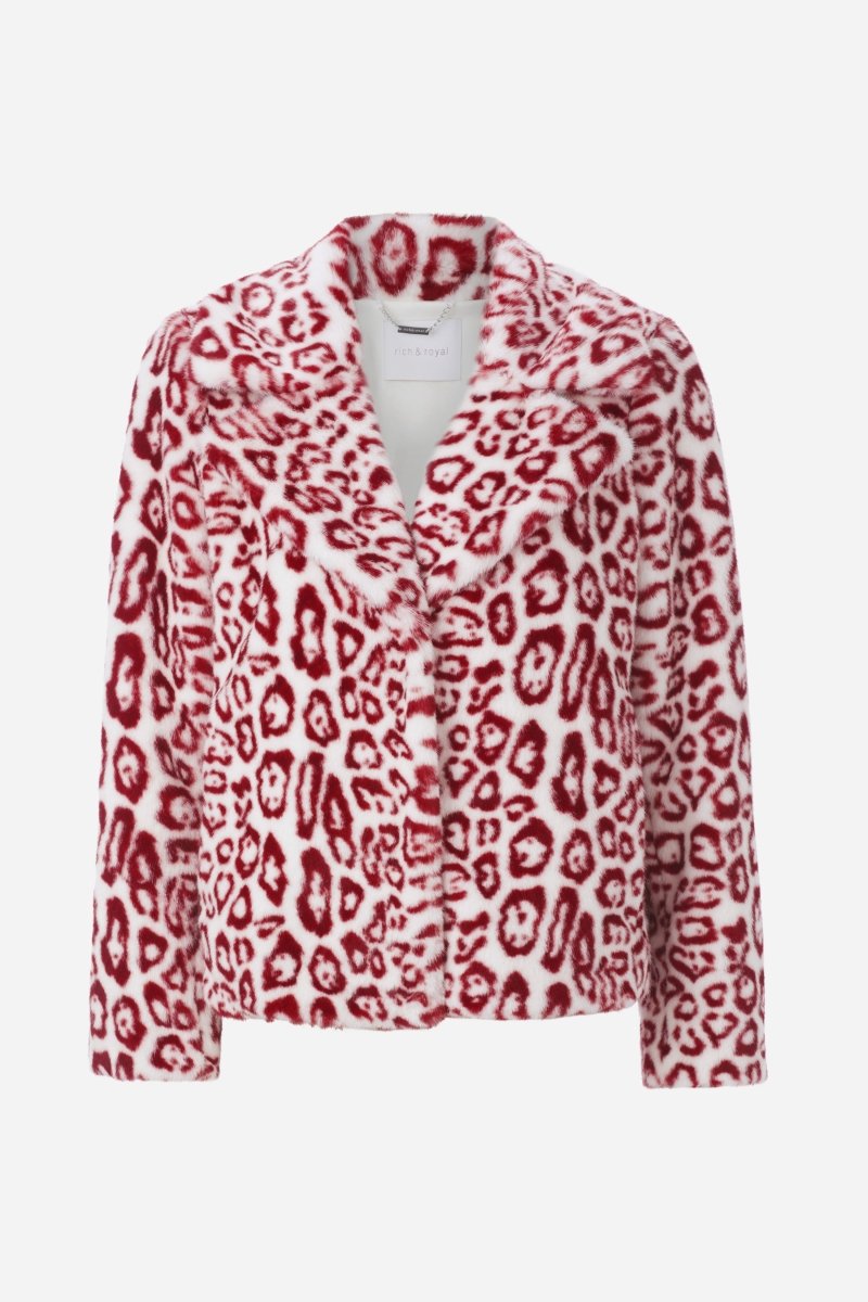 Jacke im Leopardenmuster-Rich & Royal