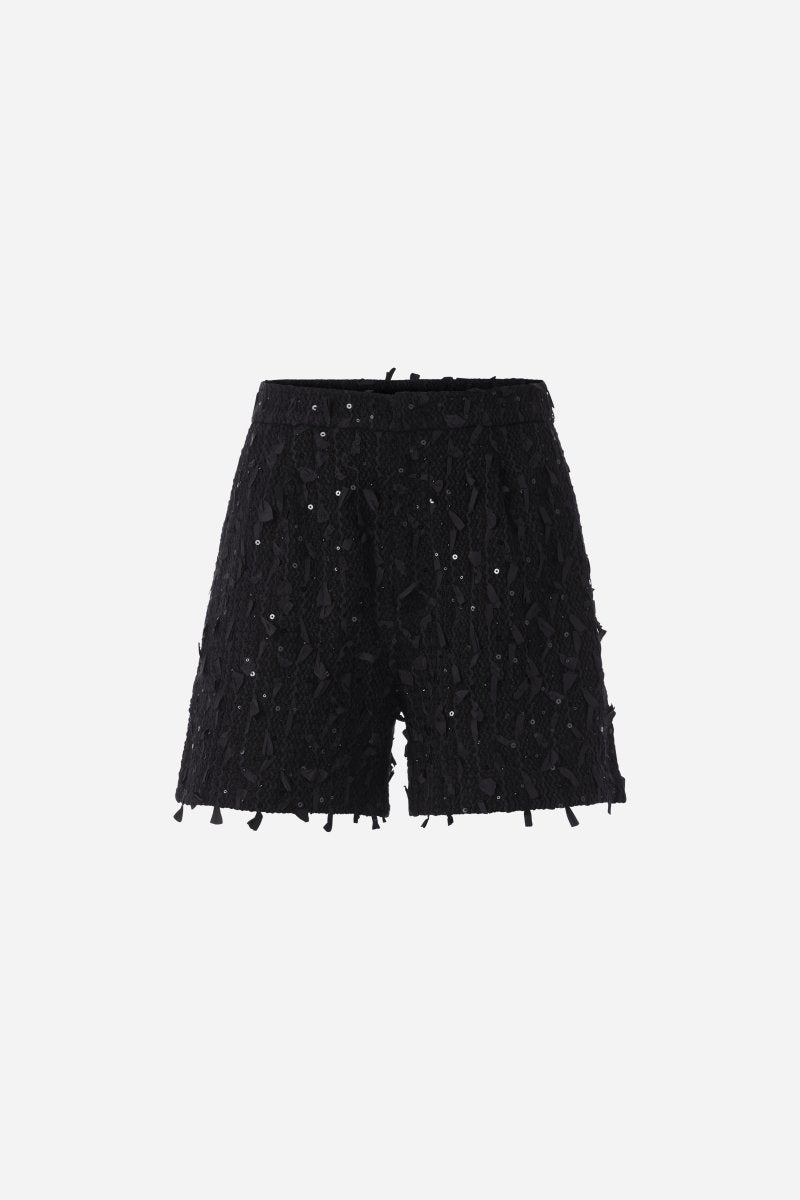 Shorts mit Pailletten-Rich & Royal