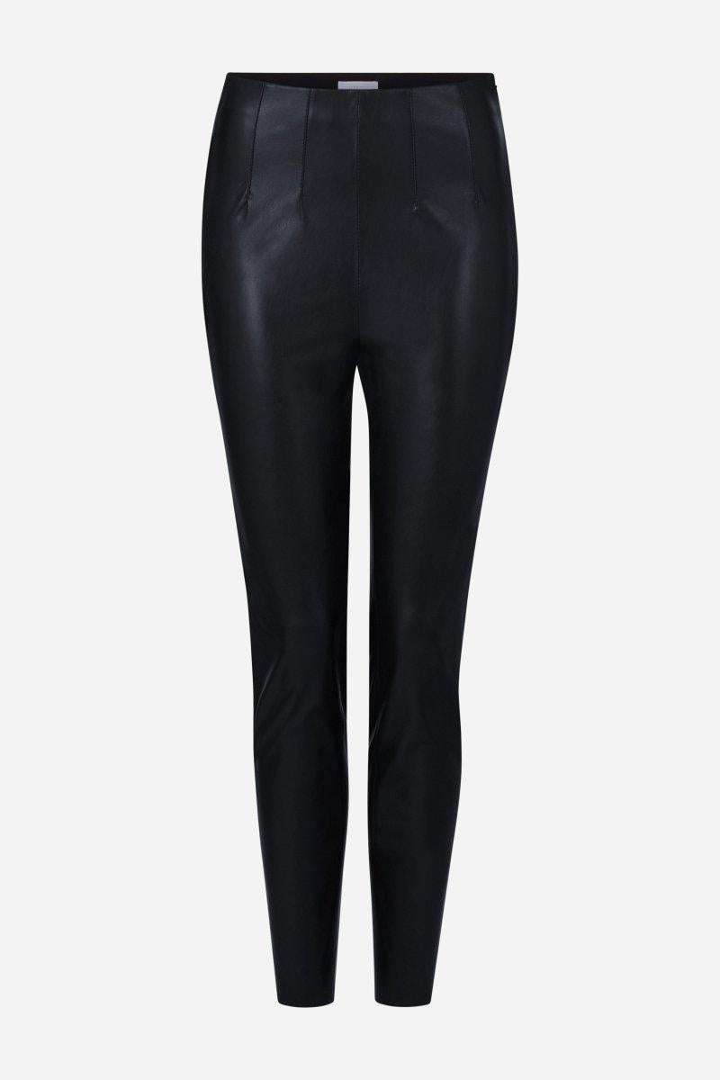 Slimfit-Hose in Lederoptik-Rich & Royal