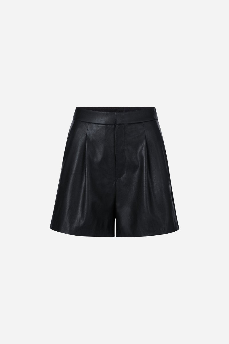 fake leather shorts - Look-Rich & Royal