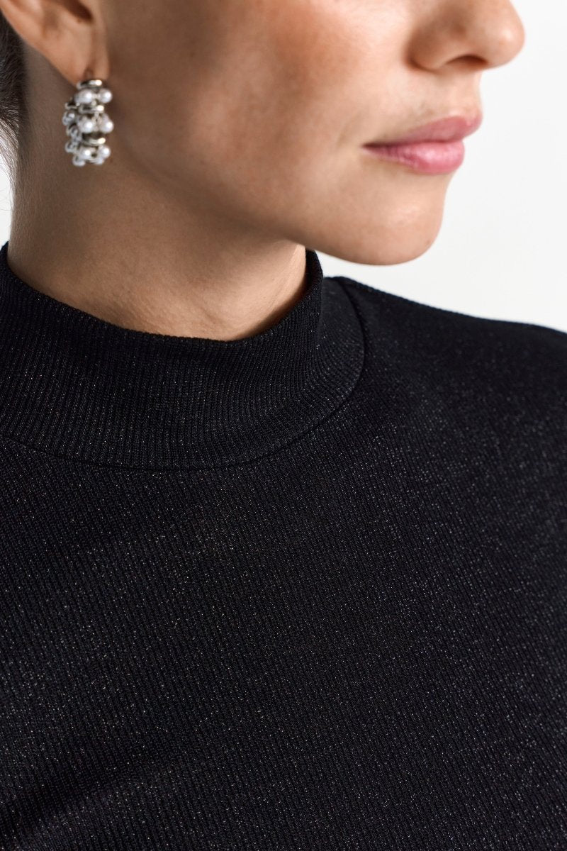 Feinstrickpullover mit Stehkragen-Rich & Royal