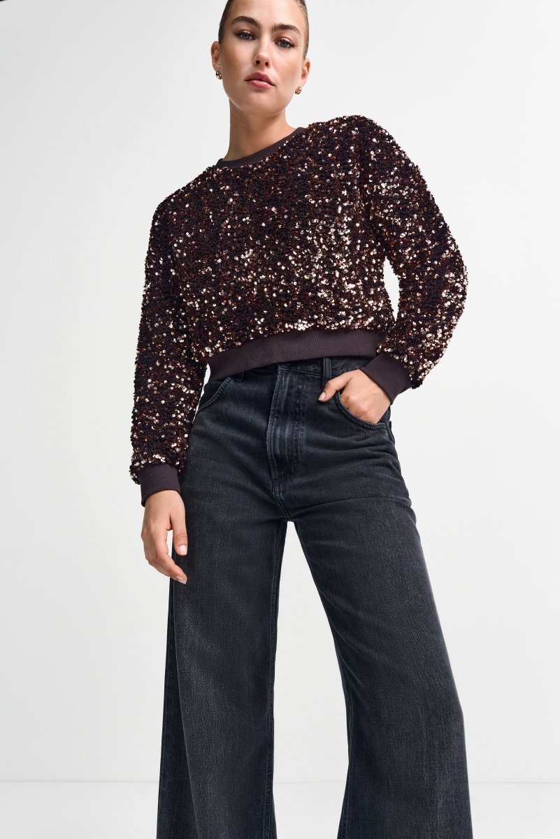 Paillettenpullover-Rich & Royal