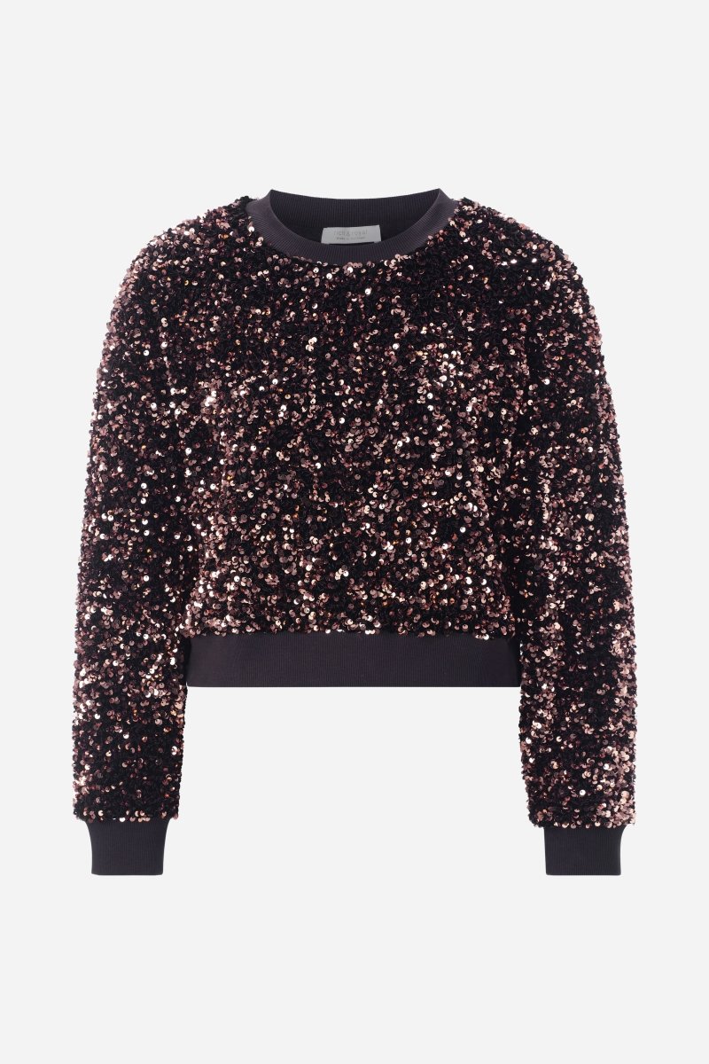 Paillettenpullover-Rich & Royal