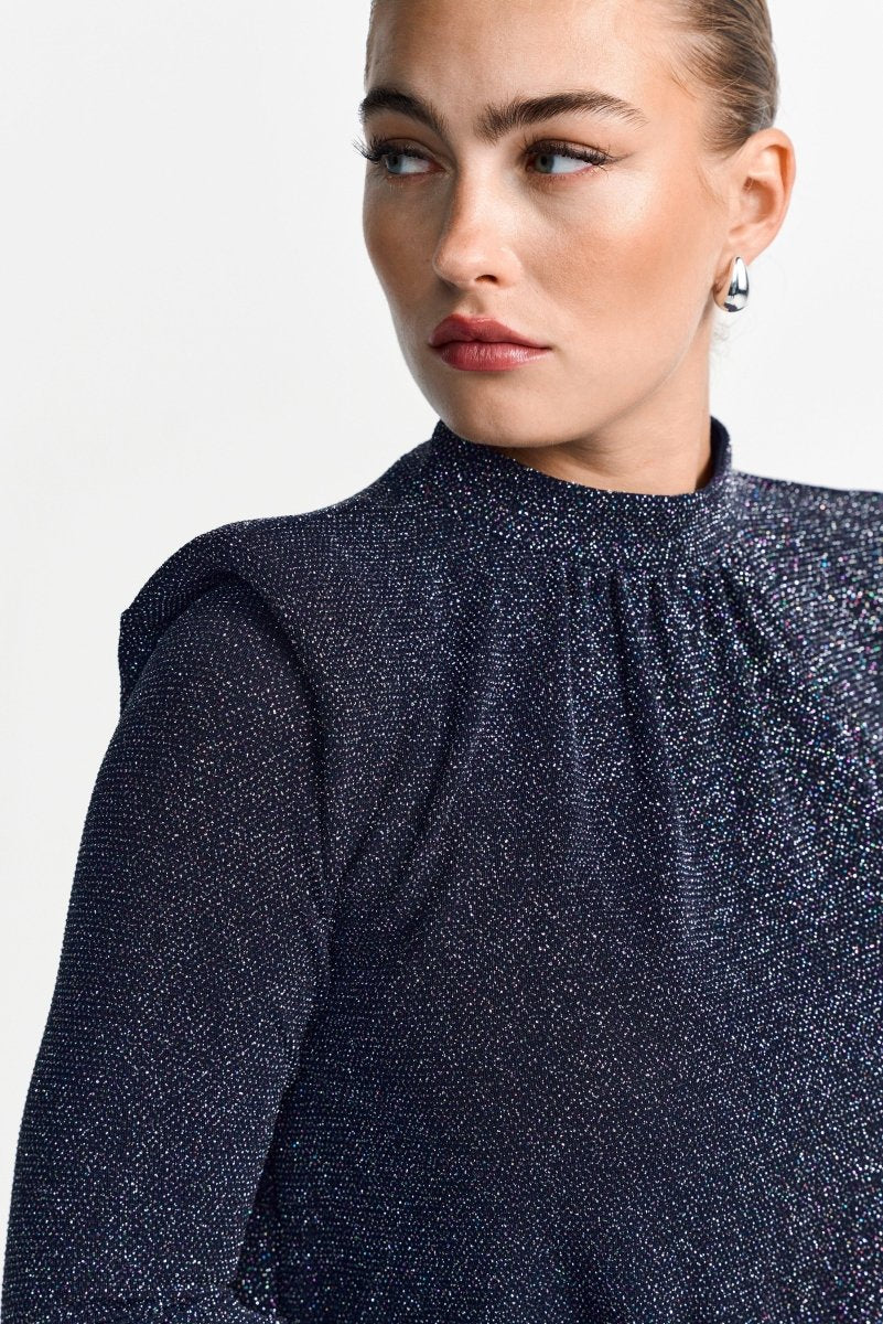 Etuikleid mit Stehkragen-Rich & Royal