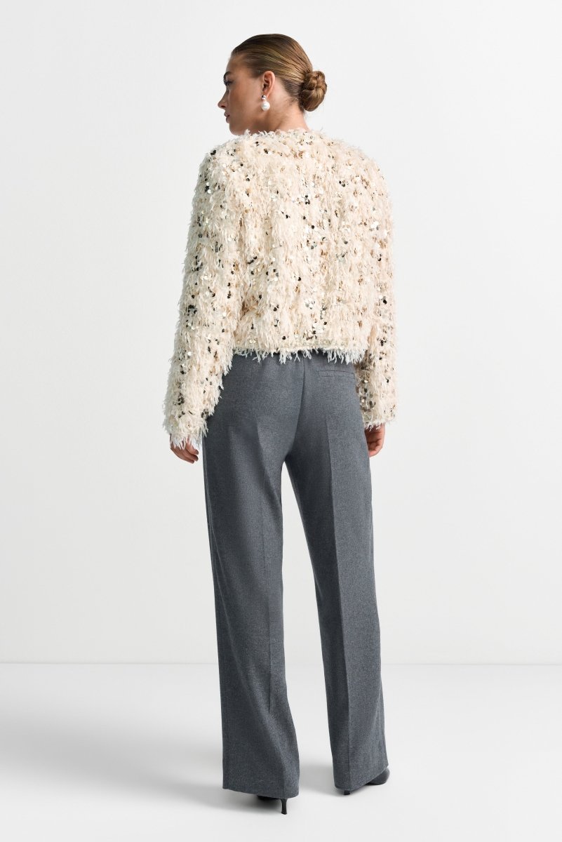 Jacke mit Pailletten-Rich & Royal