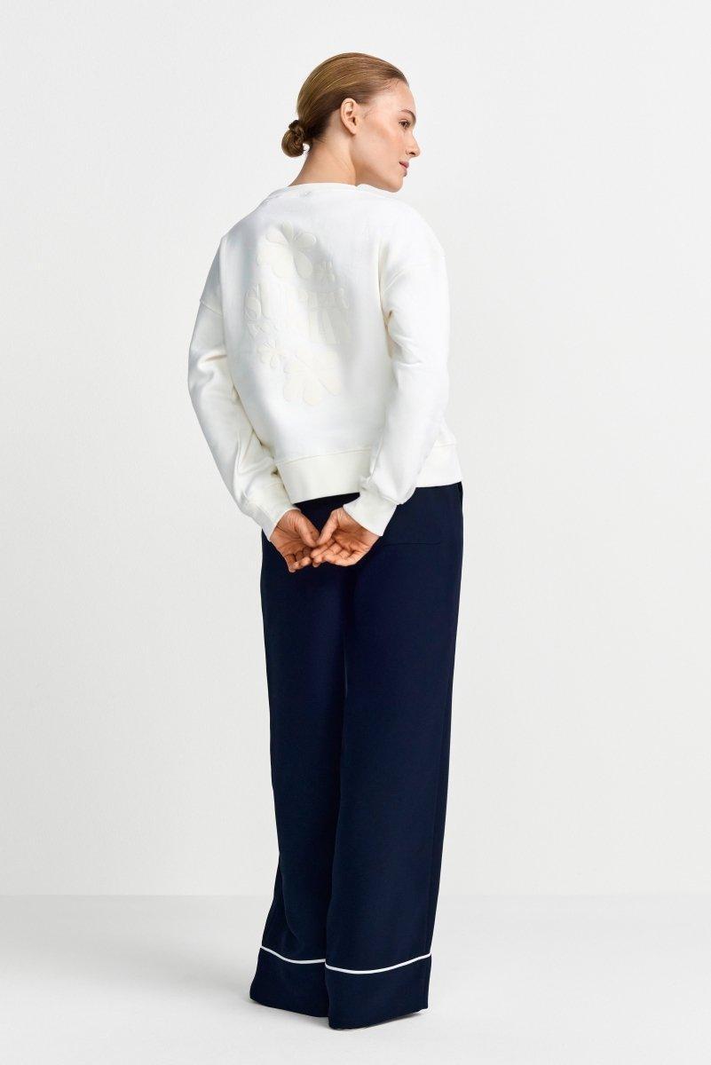 Sweatshirt mit Stickerei-Rich & Royal