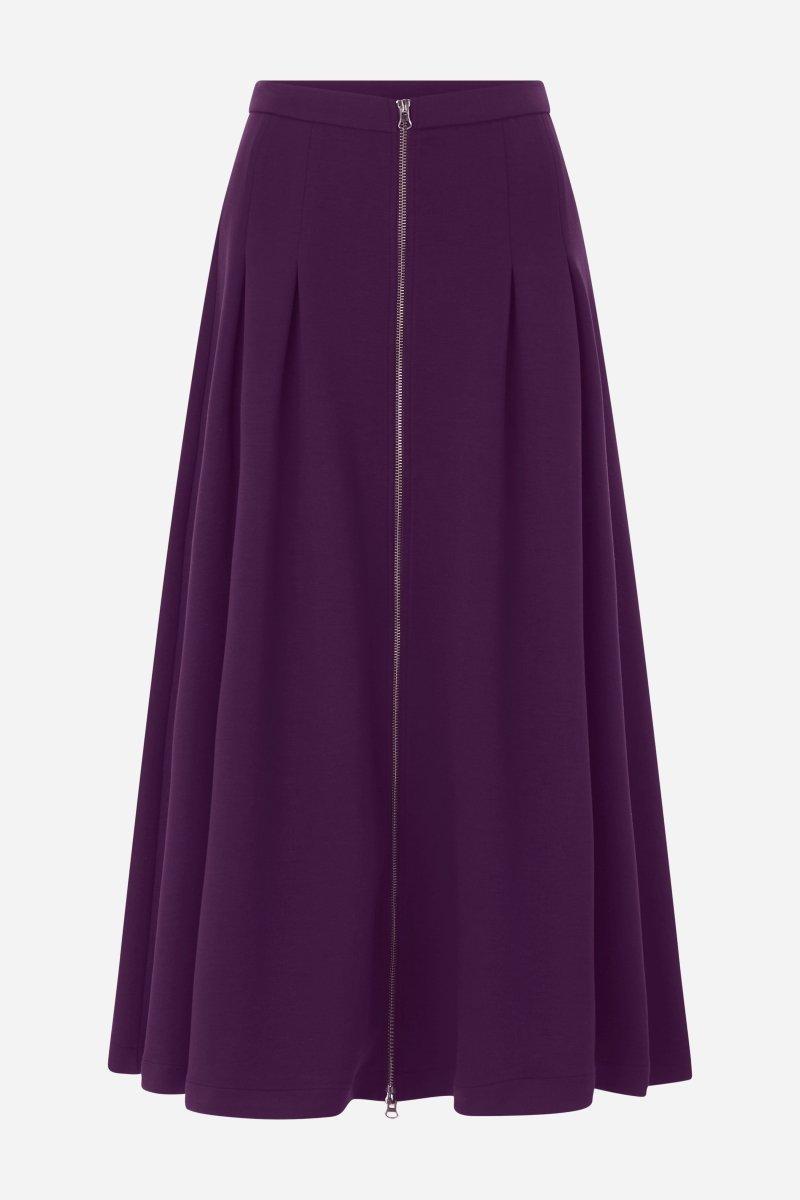 Midirock mit Reißverschluss-Rich & Royal