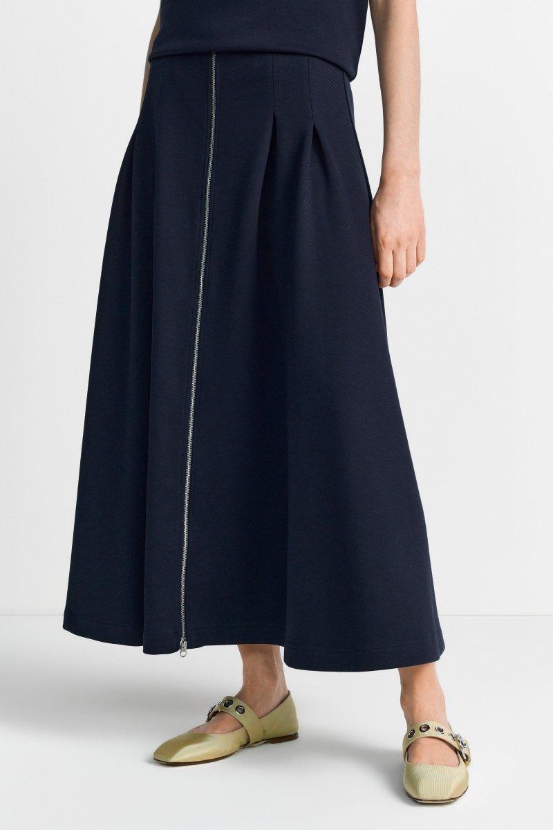 Midirock mit Reißverschluss-Rich & Royal