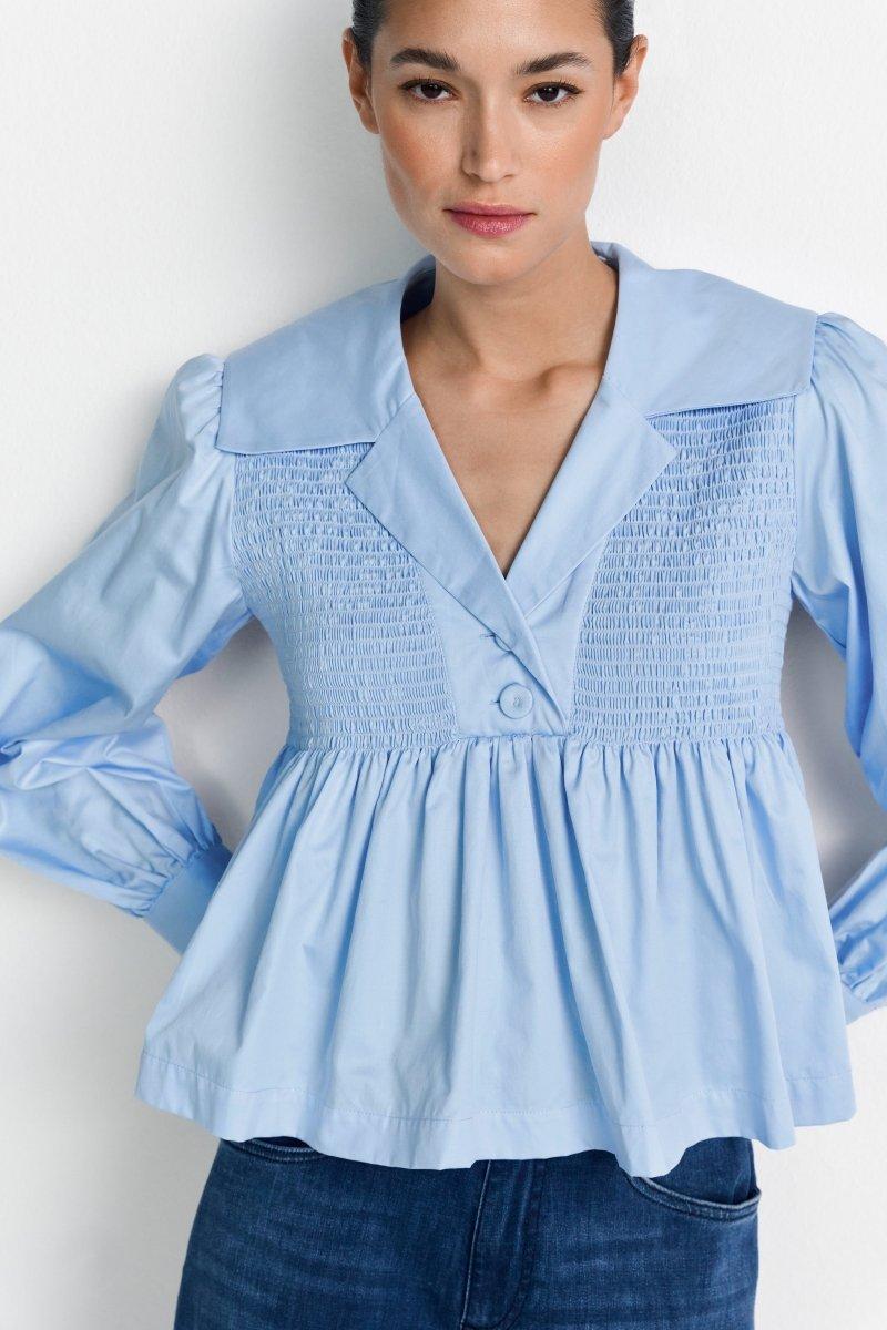 Bluse mit Schößchen-Rich & Royal