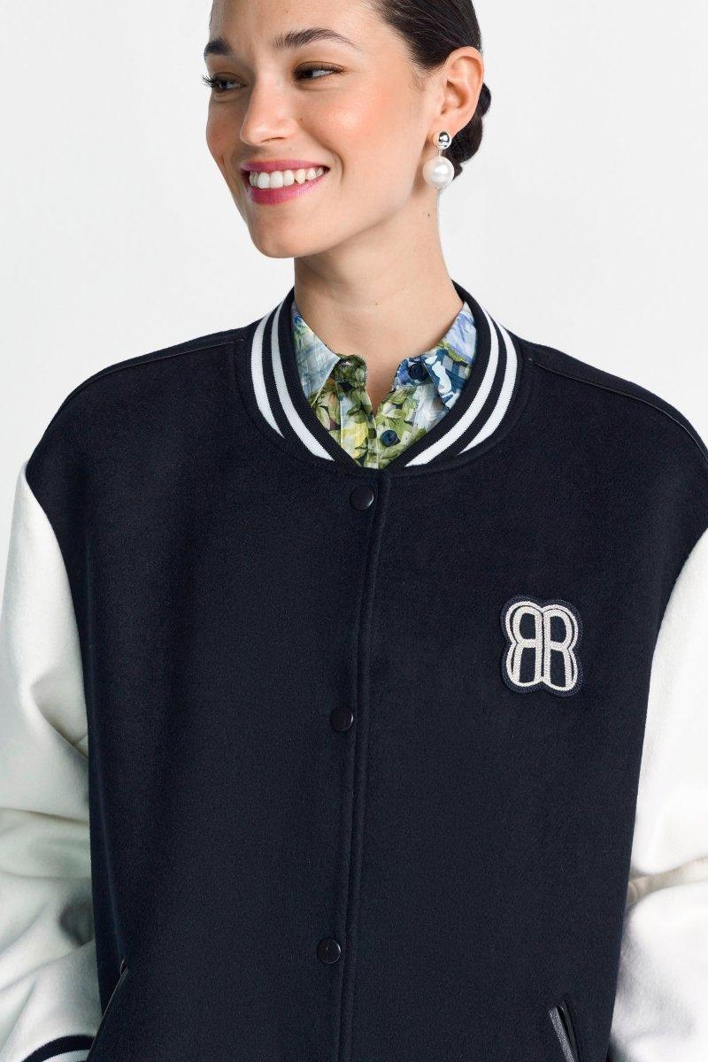 College-Jacke im Oversized-Fit-Rich & Royal