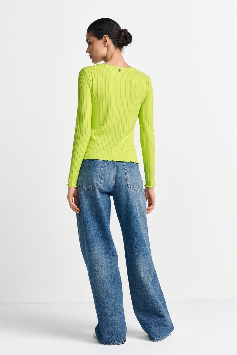 Longsleeve mit Rip-Struktur-Rich & Royal