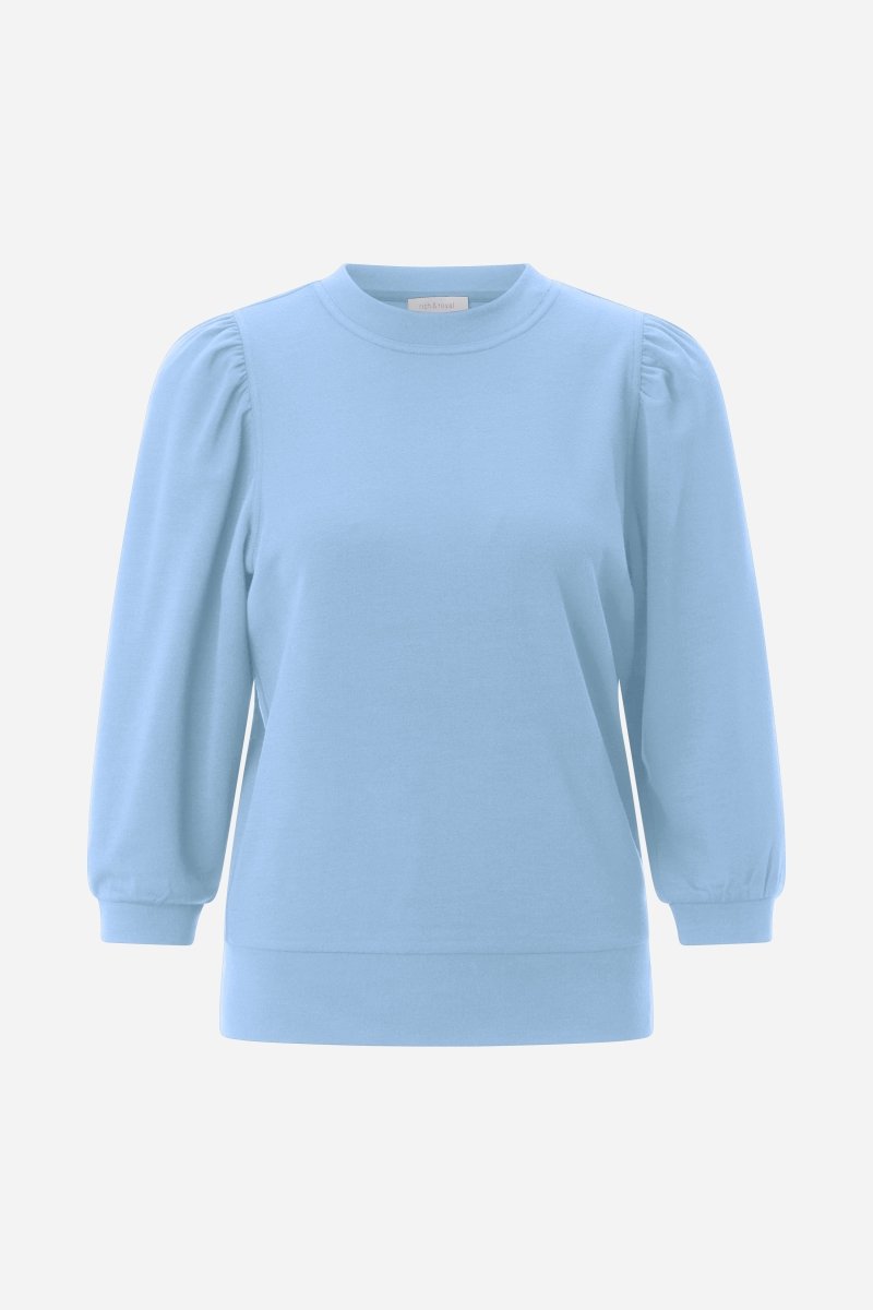 Sweatshirt mit Puffärmeln-Rich & Royal