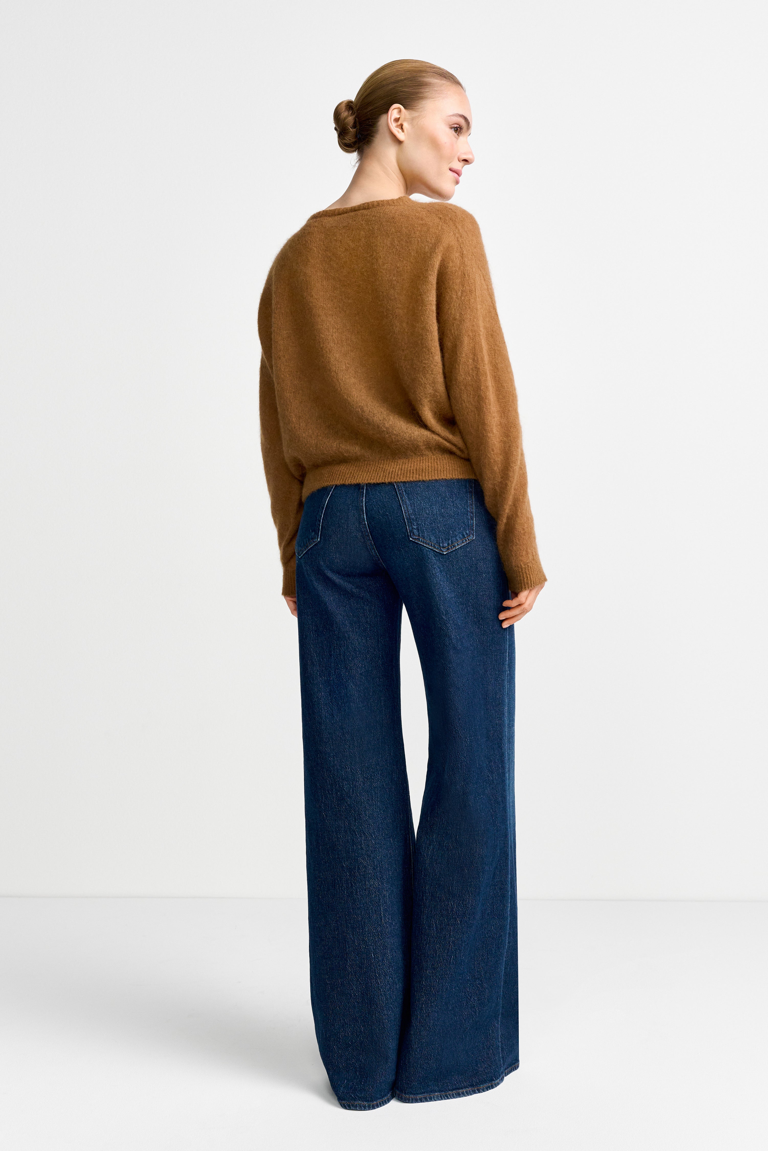 Feinstrickpullover mit Alpaka-Wolle-Rich & Royal