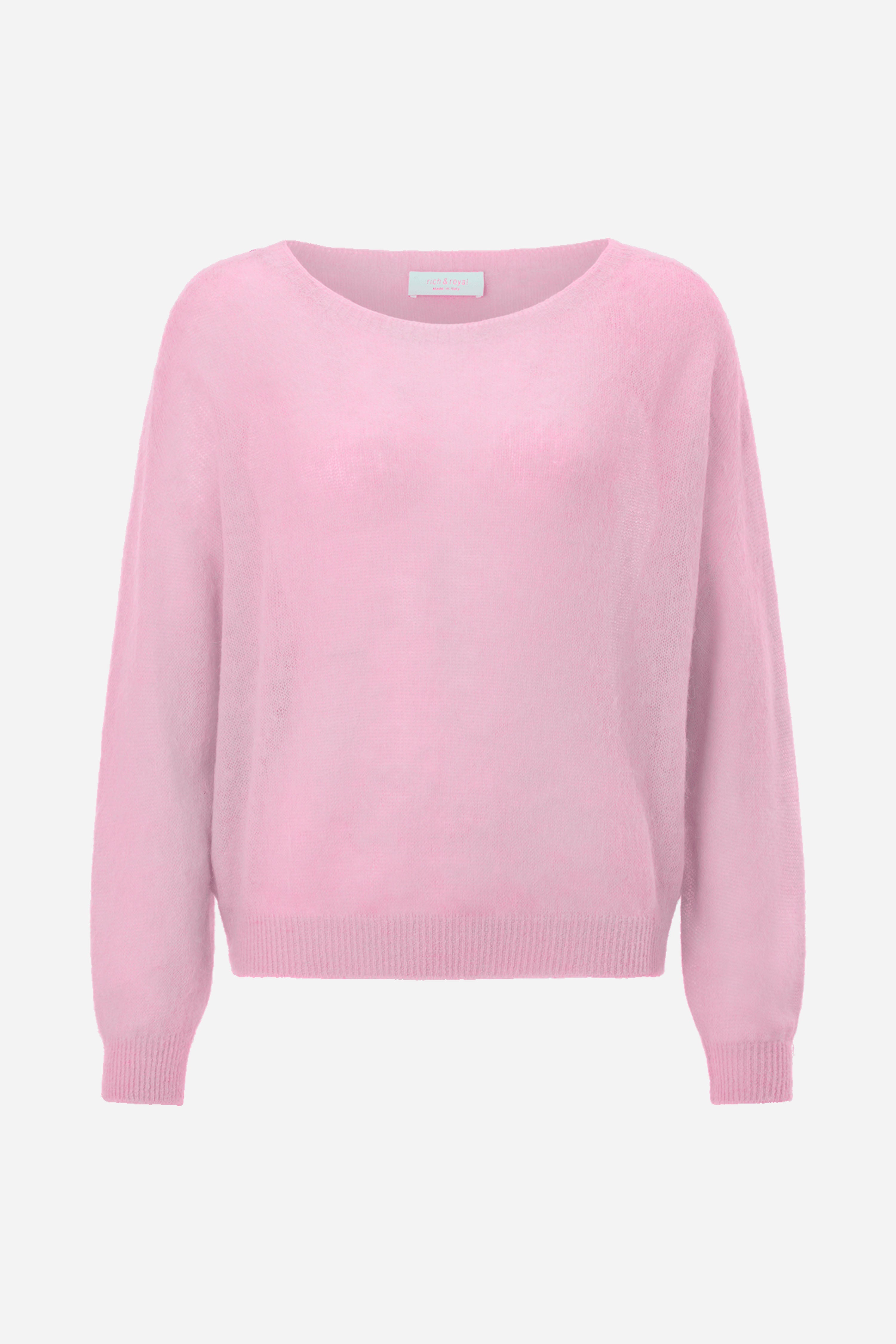 Feinstrickpullover mit Alpaka-Wolle-Rich & Royal