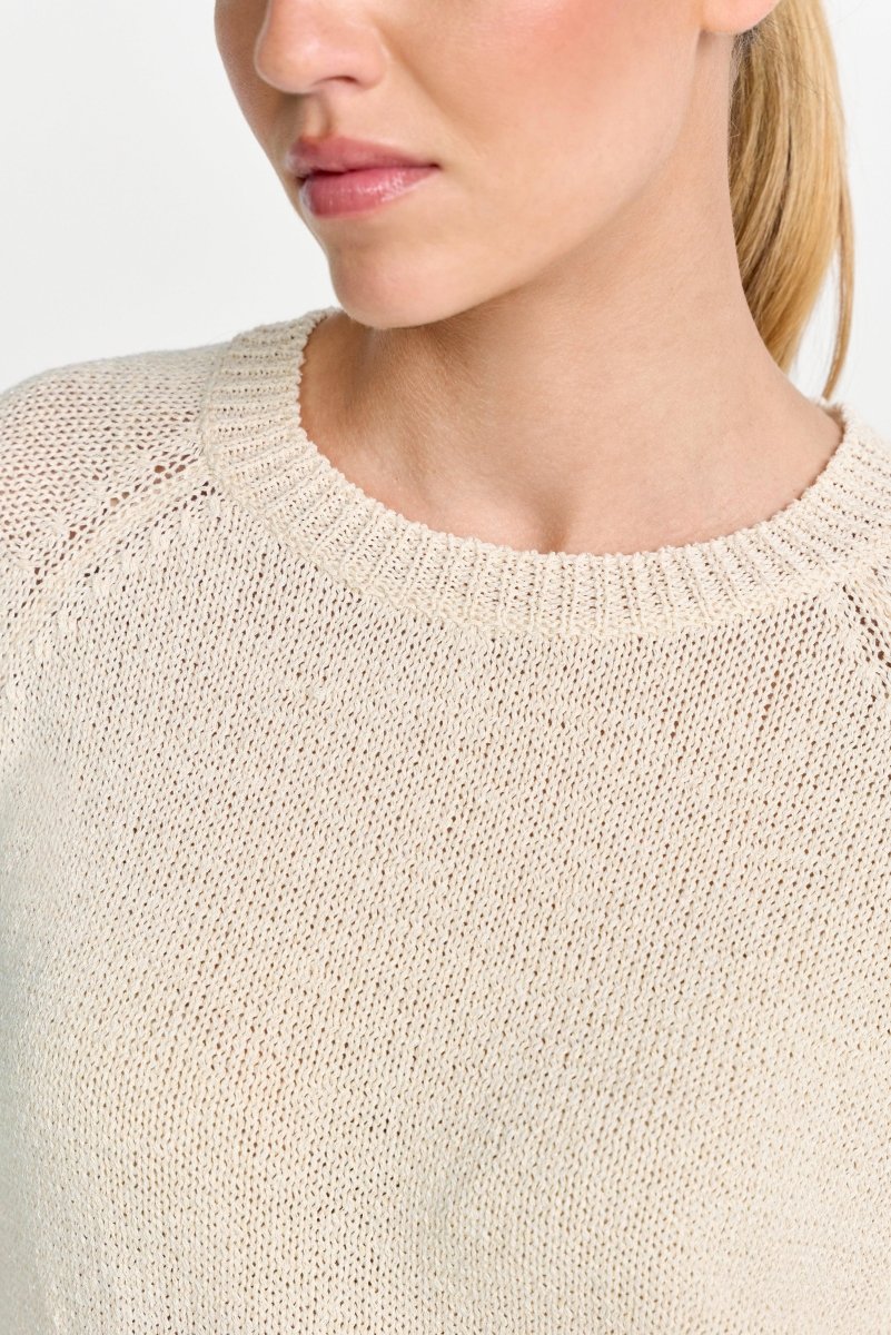 Strickpullover aus Baumwollmix-Rich & Royal