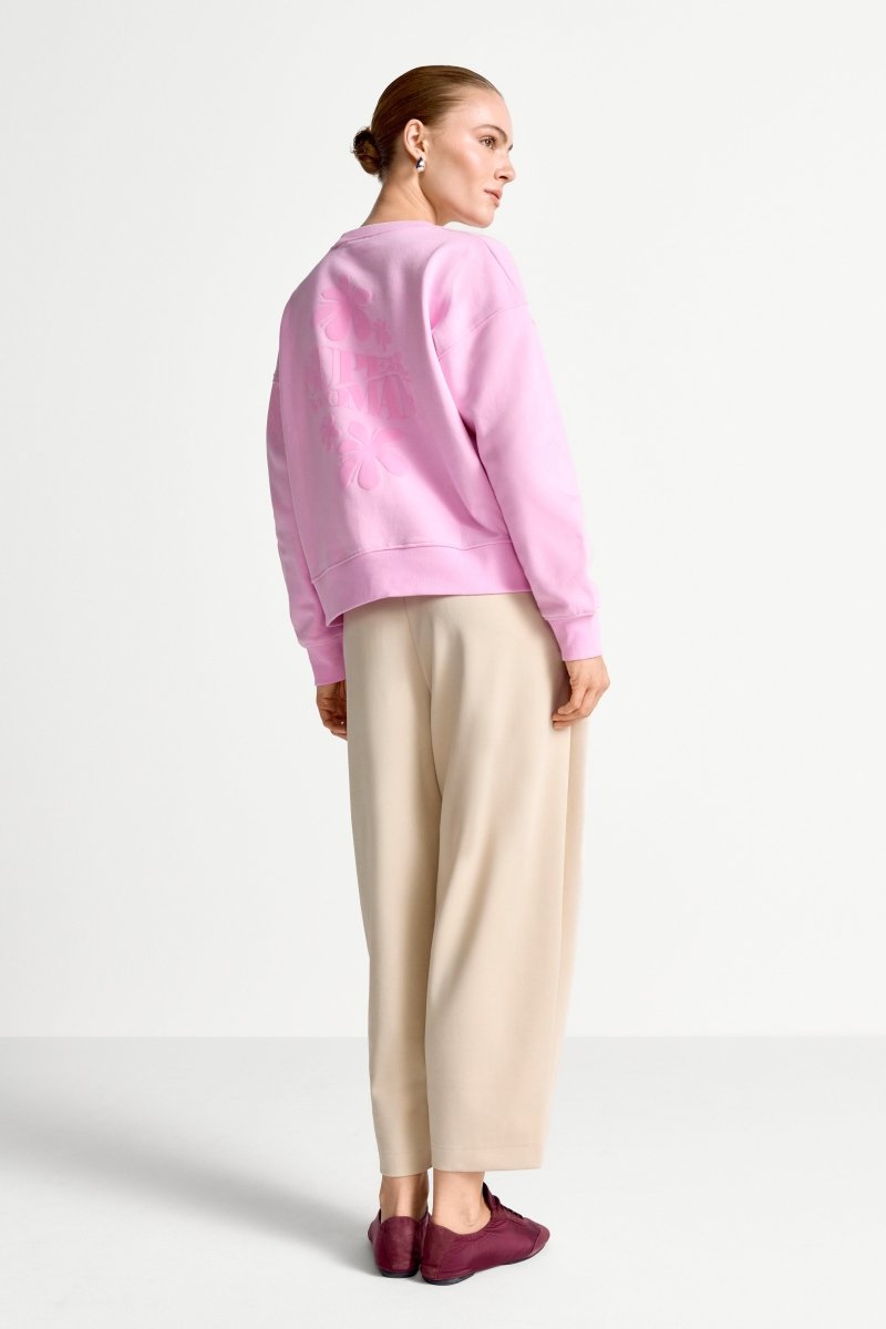 Oversized-Sweater mit Crewneck-Rich & Royal