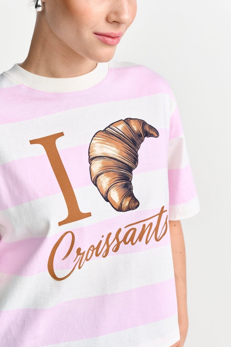 Gestreiftes T-Shirt aus Baumwolle-Rich & Royal