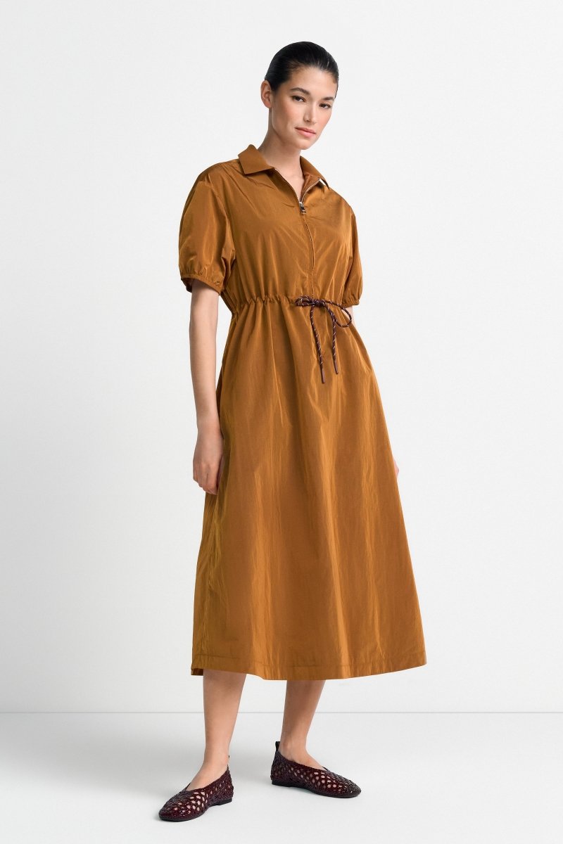 Midikleid mit Hemdkragen-Rich & Royal