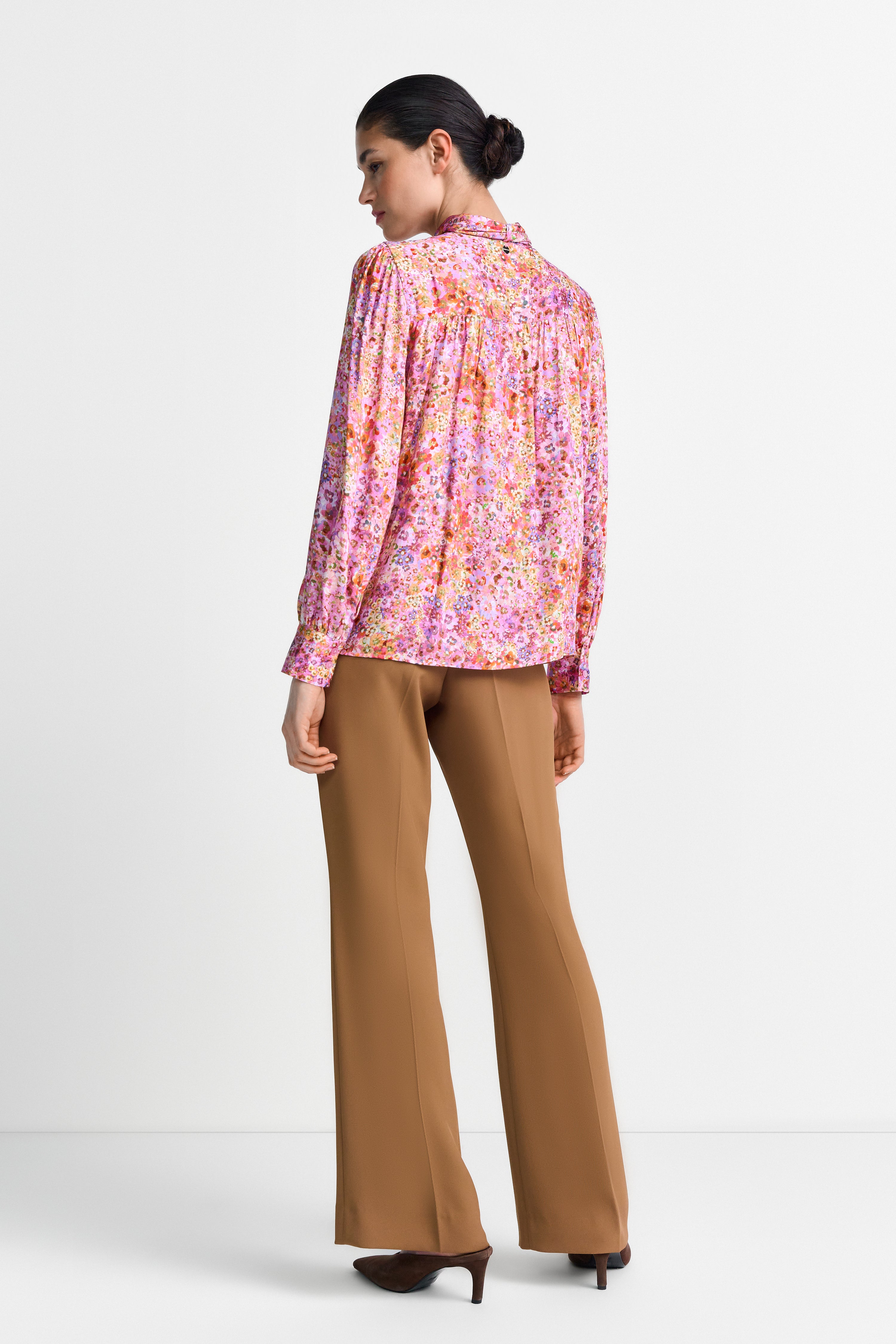 Viskosebluse mit Blumenprint-Rich & Royal