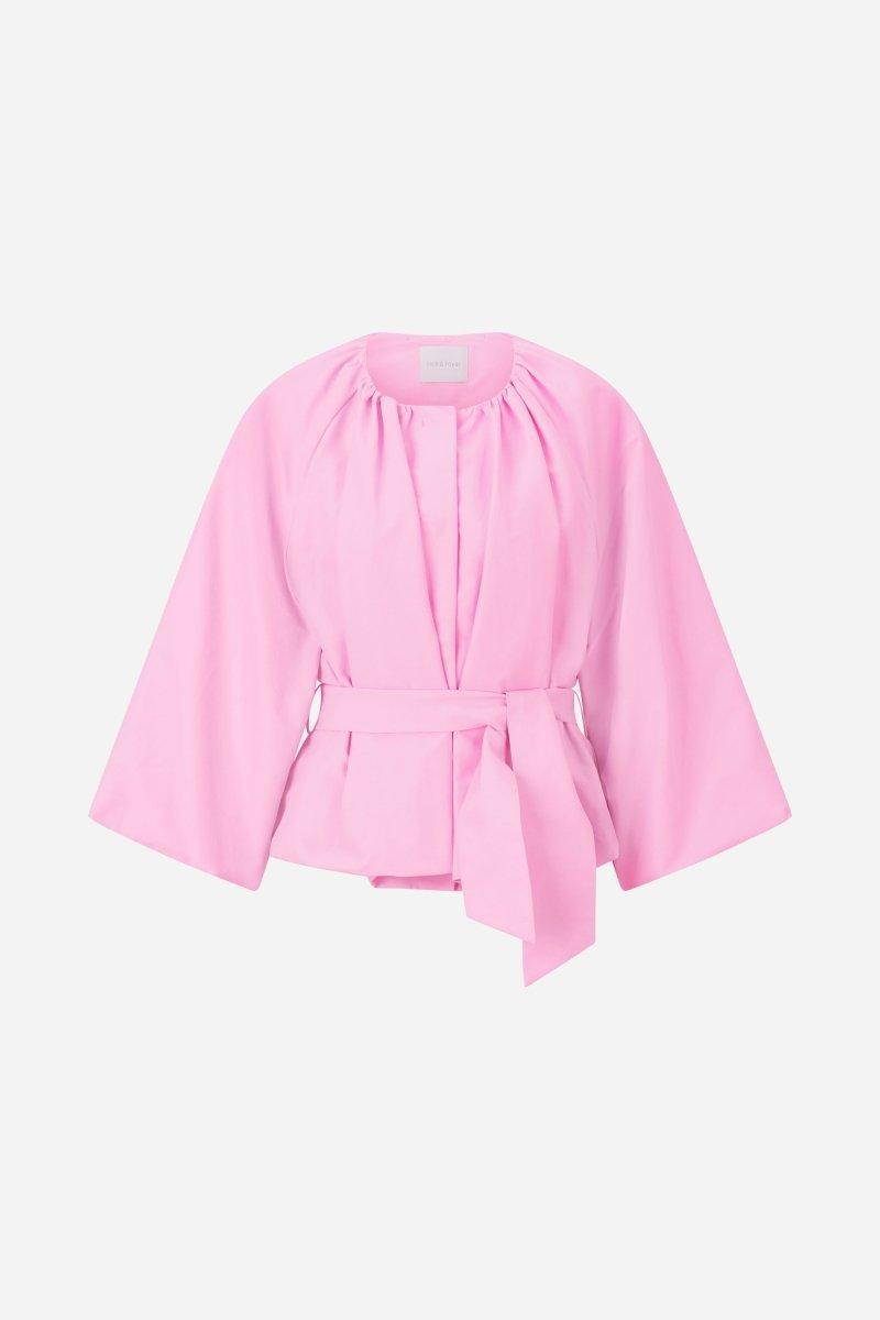 Wickelbluson aus Baumwollmix-Rich & Royal