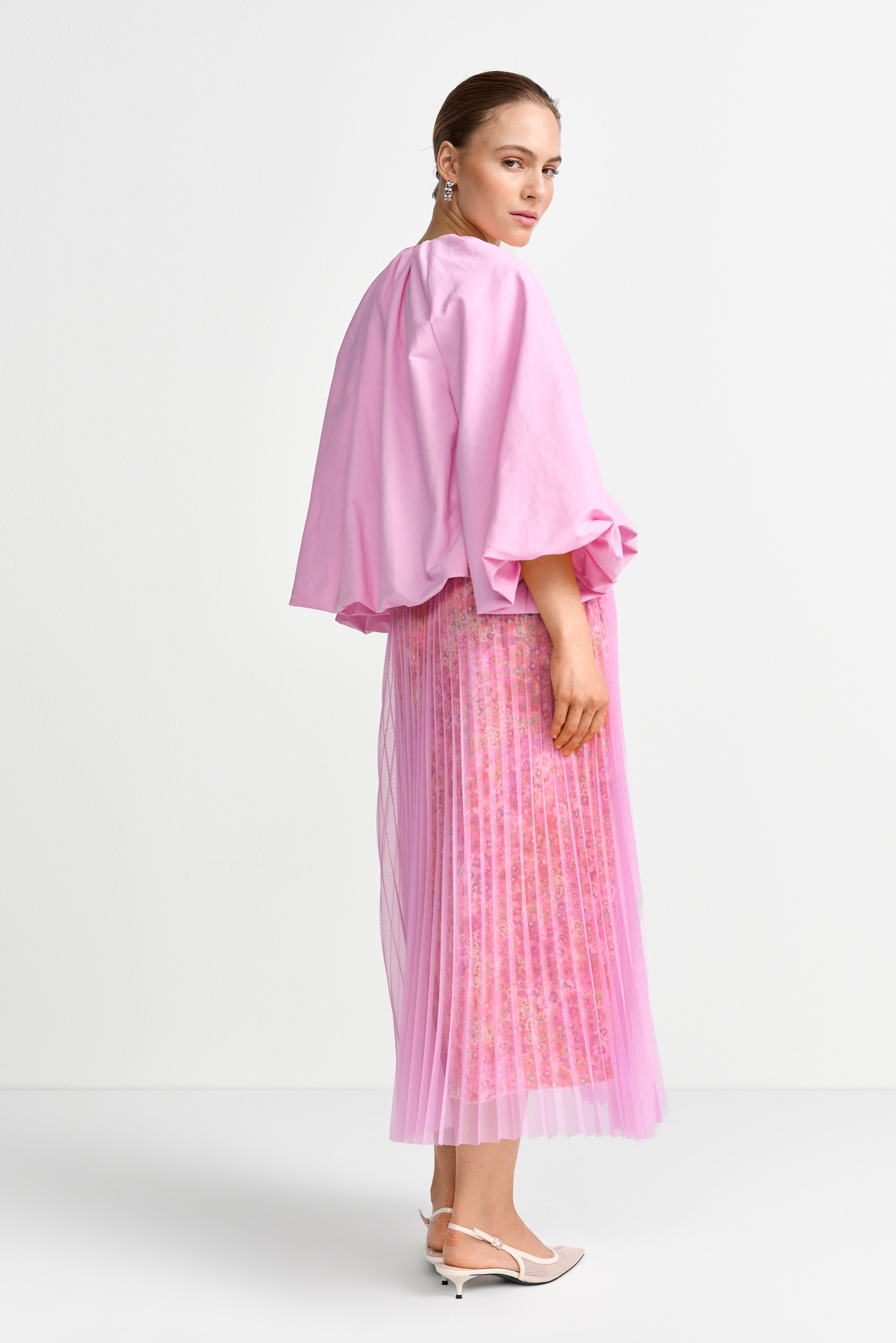 Wickelbluson aus Baumwollmix-Rich & Royal