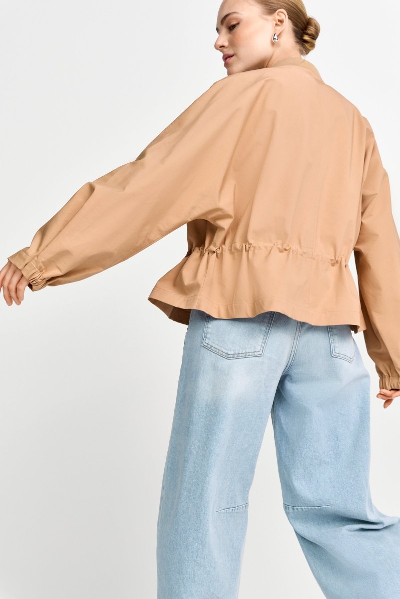 Bomberjacke aus Baumwollmix-Rich & Royal