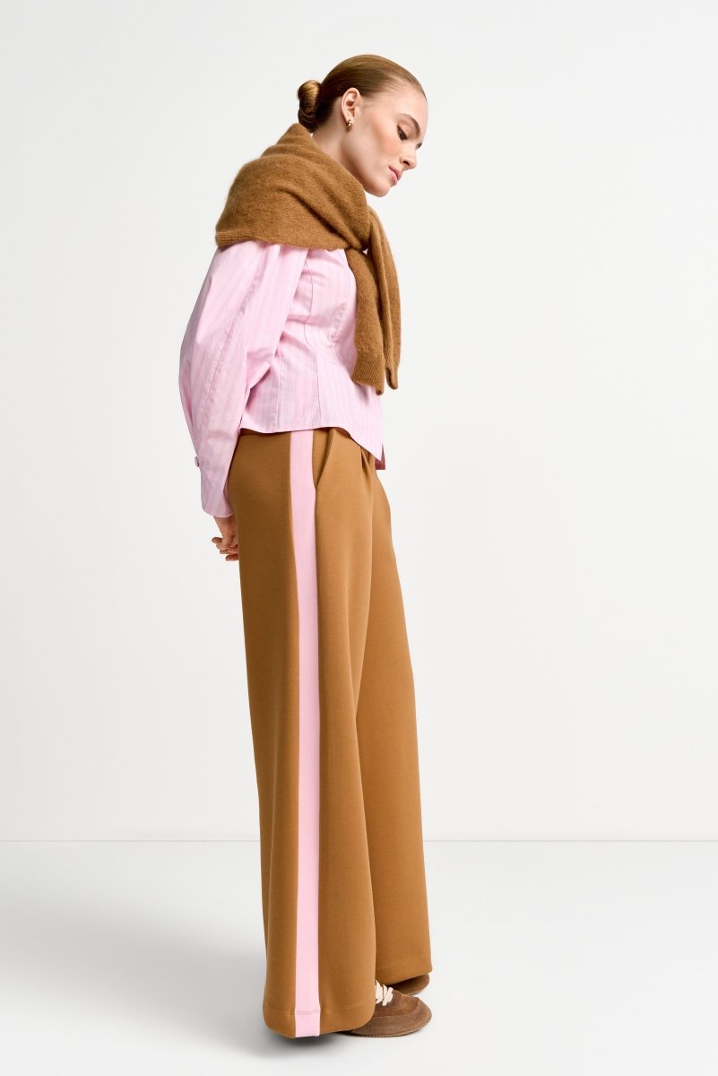 Weite Hose mit Seitenstreifen-Rich & Royal