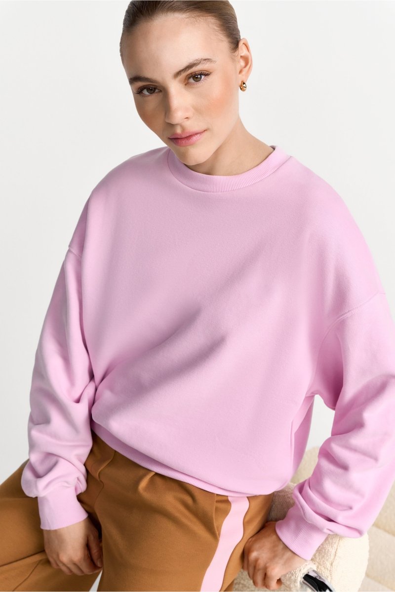 Sweatshirt mit Cre-Neck