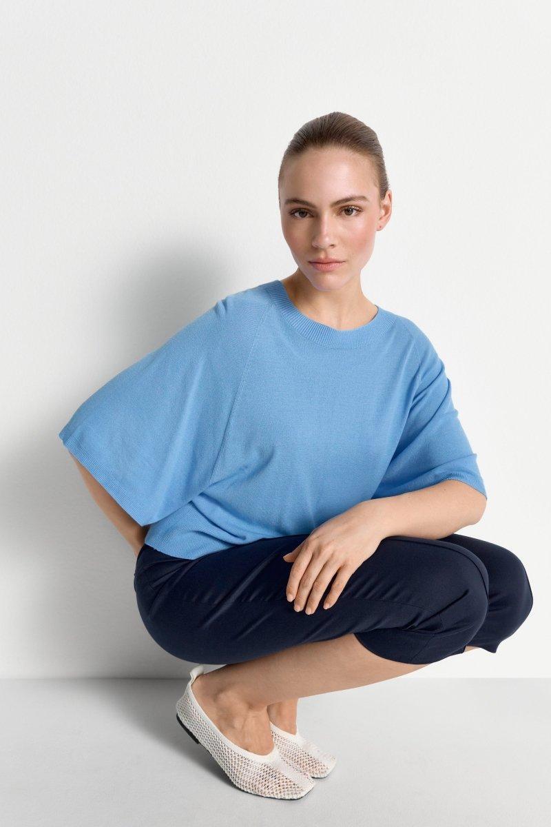 Feinstrickpullover mit weiten Ärmeln-Rich & Royal