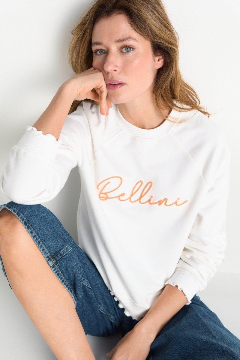 Sweatshirt mit Wellensaum-Rich & Royal