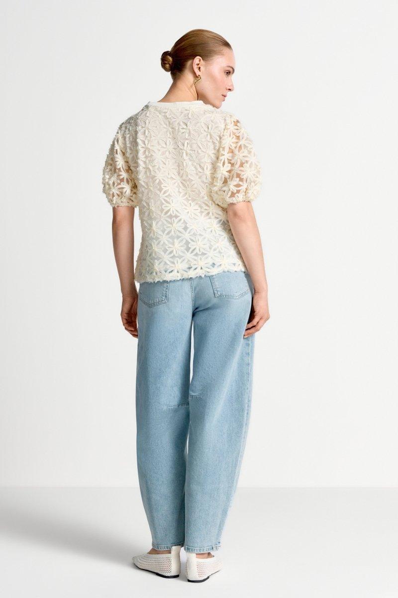 T-Shirt aus Spitze-Rich & Royal