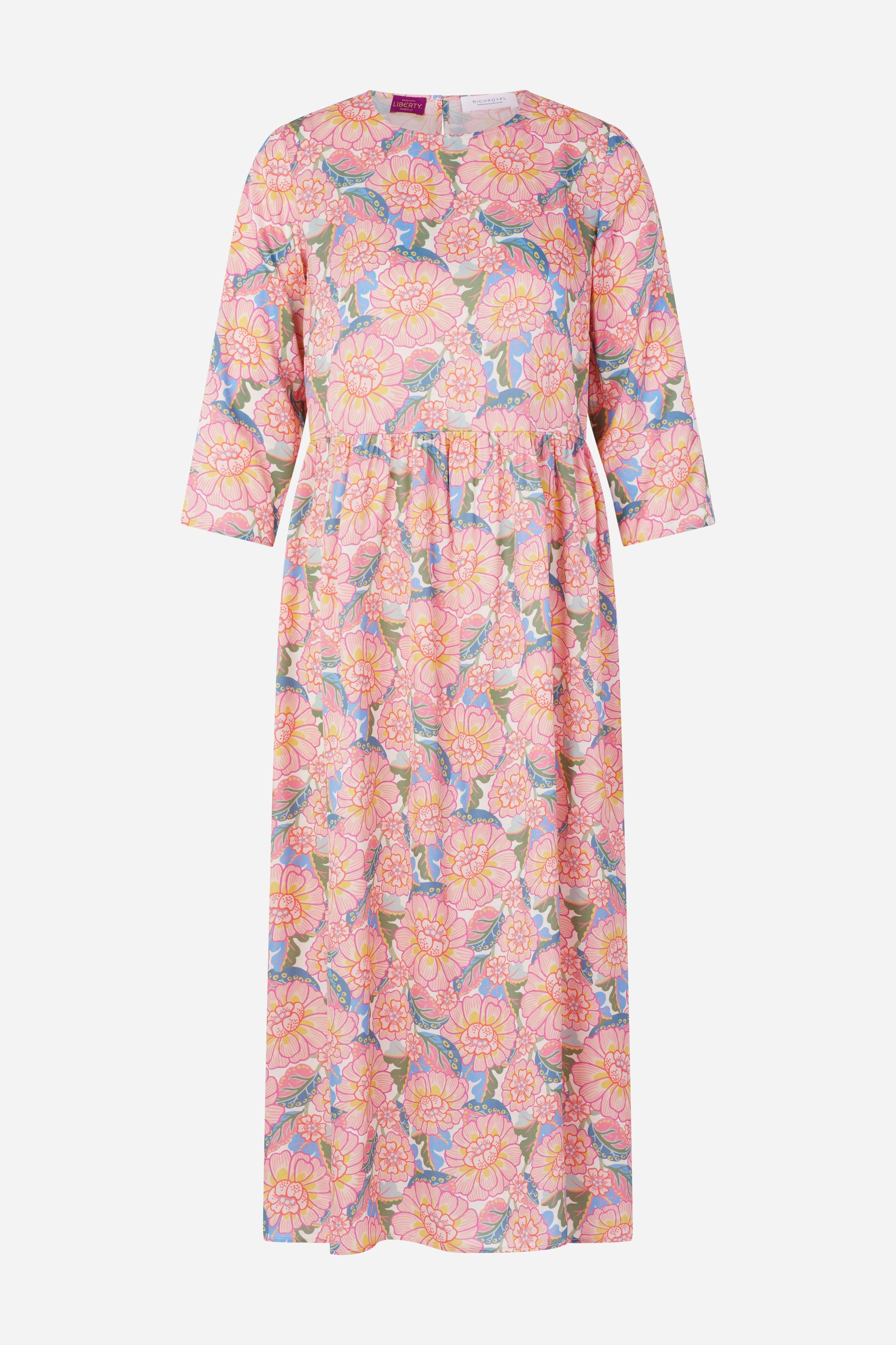 Kleid mit Blumenprint - Made with Liberty Fabric-Rich & Royal