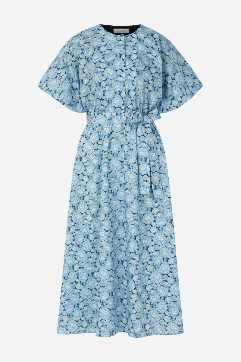 Kleid mit Blumenprint - Made with Liberty Fabric-Rich & Royal