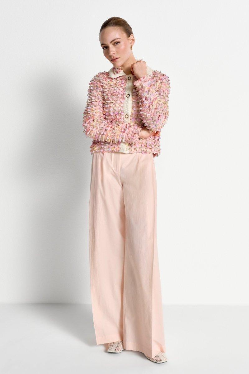 Jacke mit bunten Fransendetails-Rich & Royal