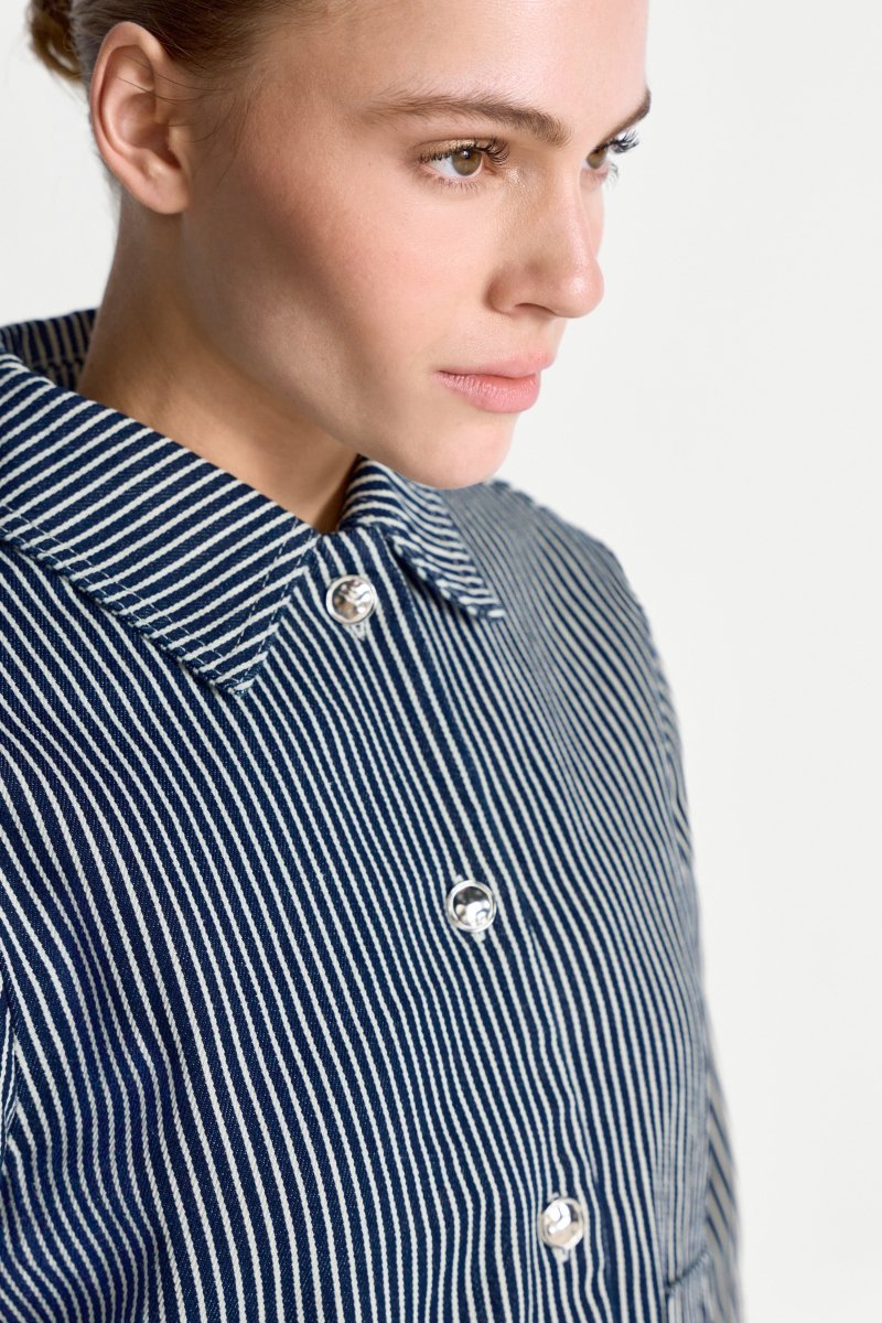 Gestreifte Kurzjacke-Rich & Royal