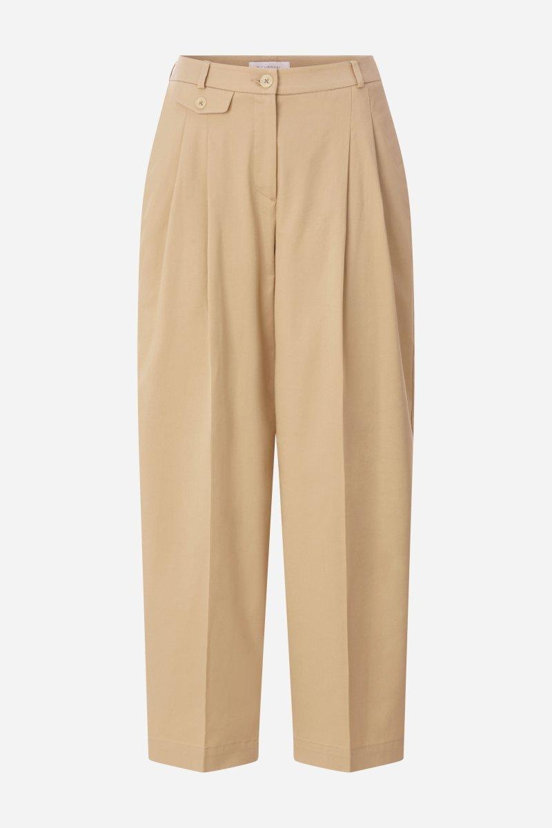 High-Waist-Bundfaltenhose-Rich & Royal