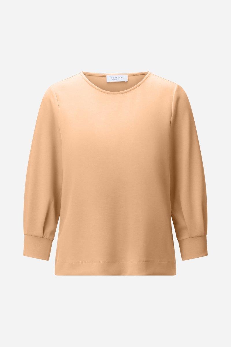 Jersey-Sweatshirt mit Puffärmeln-Rich & Royal