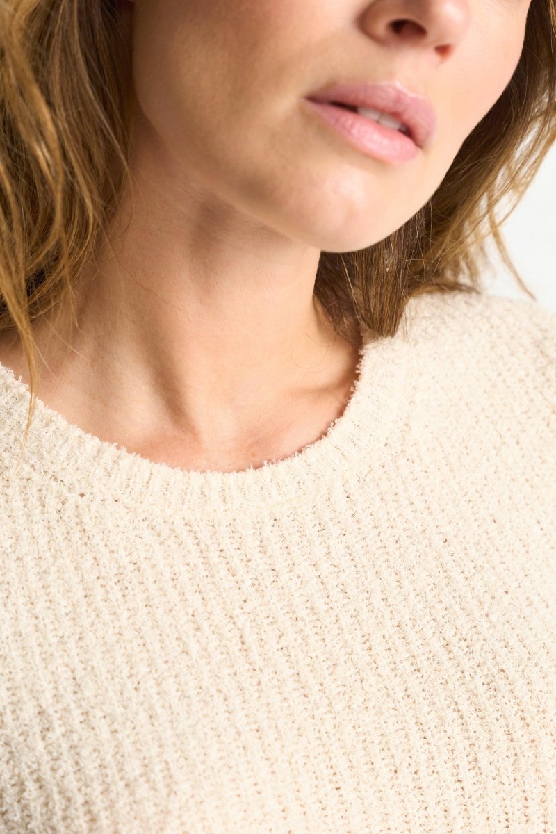 Kurzarm-Strickpullover-Rich & Royal