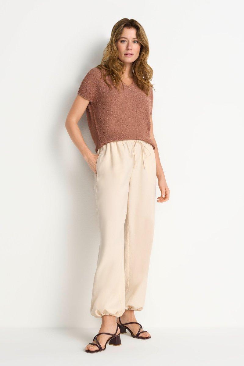 Stricktop mit V-Ausschnitt-Rich & Royal