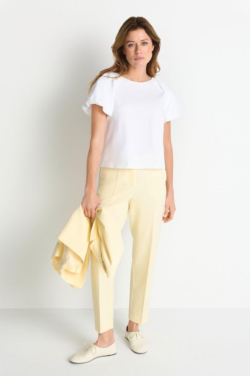 Kurzarmbluse mit Flügelärmeln-Rich & Royal