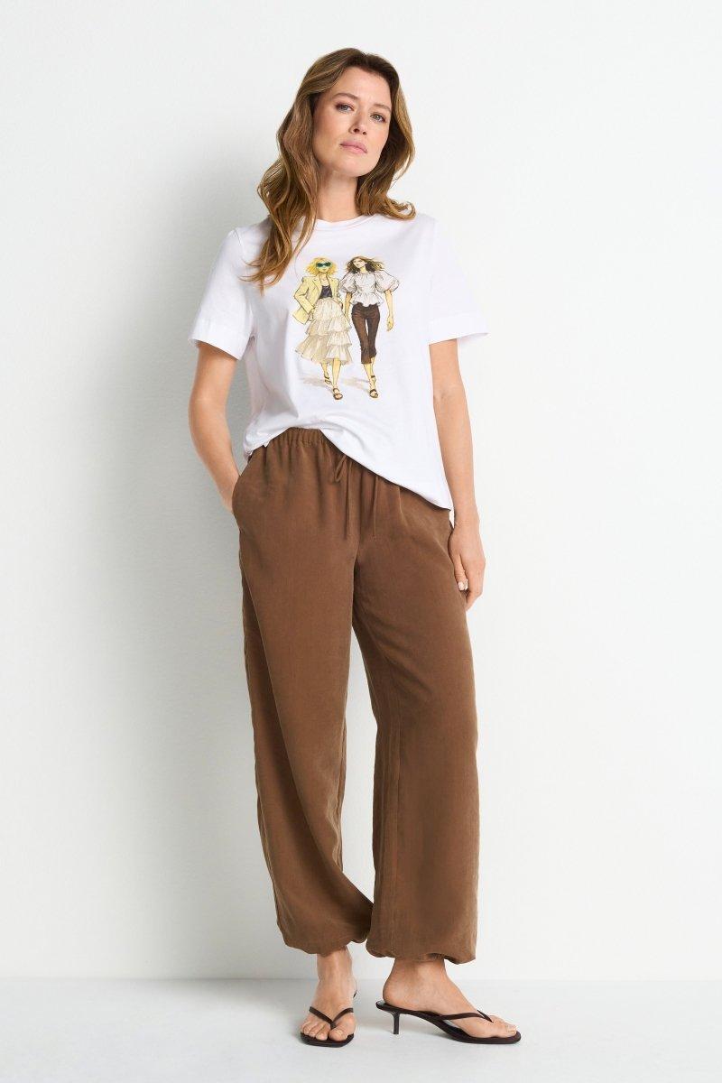 T-Shirt mit Fashion-Print-Rich & Royal