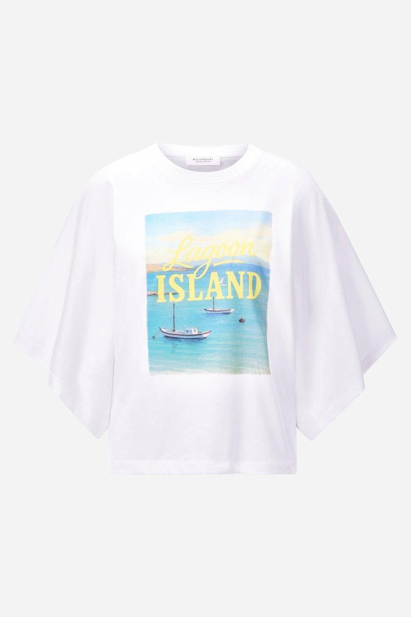 T-Shirt mit Fledermausärmeln-Rich & Royal