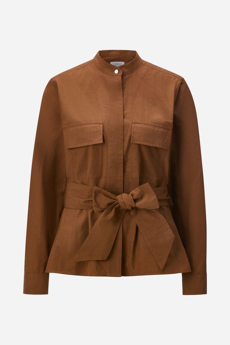 Utility-Bluse mit Bindeschleife-Rich & Royal